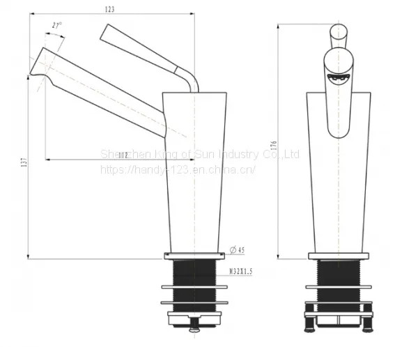 Deck Mounted Home Basin Faucets photo-2