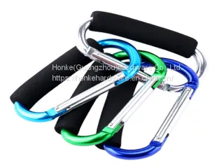 Metal Rock Outdoor Climbing Safety Swivel Bulk Clip Hook Carabiner photo-3