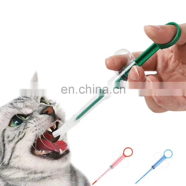 Push-type Pet Medicine Feeding Kit Comfortable Dog Cat Wet & Dry Dual-use Medicine Feeder Pill Capsules And Pharmacy Hygienic photo-2