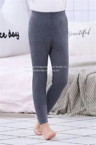 Winter Girls/Boys Cashmere Thicken Warm Leggings Children's Warm Pants photo-2