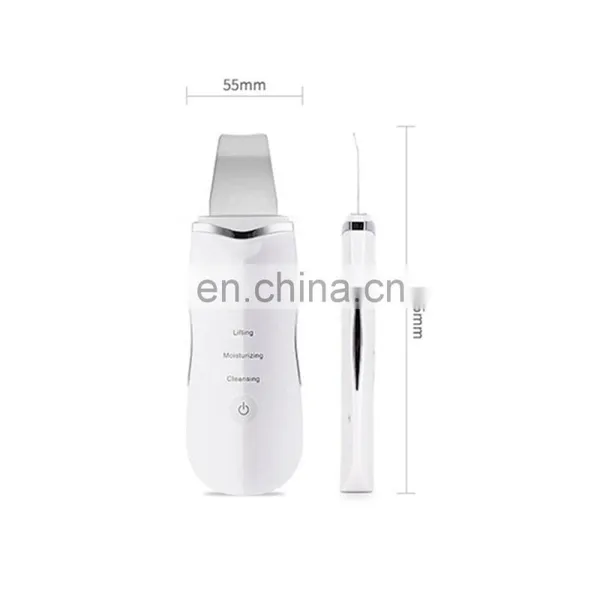 Ultrasonic Ion Skin Scrubber Facial Care Ultrasonic Scrubber Cleaner Blackhead Removal Face Peeling Extractor Skin Beauty Device photo-5