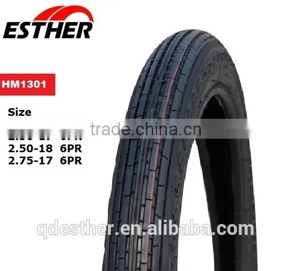 Nylon Motorcycle/ Scooter Tires Motorcycle Tire 2.50-17