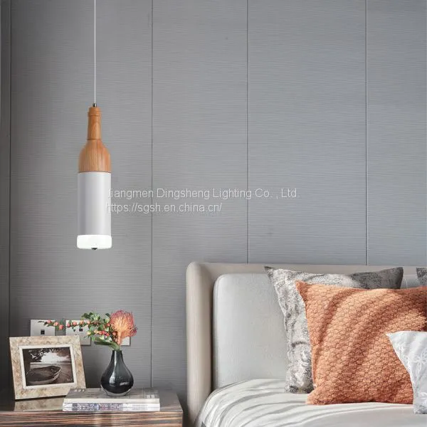 New Nordic Creative Wine Bottle Chandelier Led Simple Creative Personality Restaurant Music Cafe Decorative Bottle Chandelier photo-5