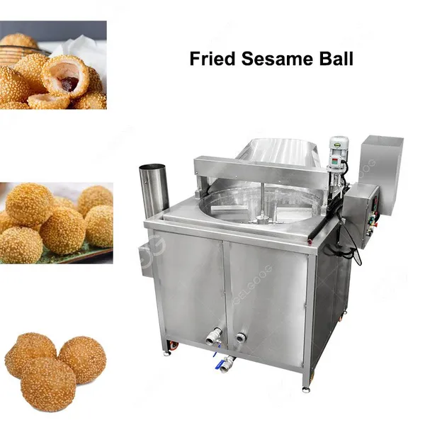 Sesame Ball Automatic Snacks Frying Machine/Electric Commercial Deep Fryer