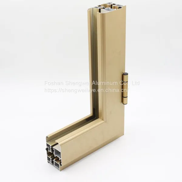 Customized Glass Doors Windows Aluminum Alloy Extrusion Profiles For Window And Doors Aluminium Profile