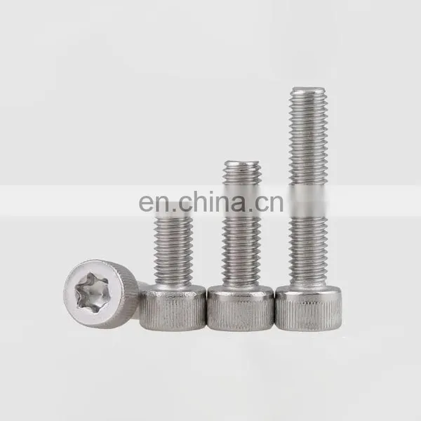 M10 Button Head Torx Screw 6-Lobe Bolt / Security Anti-theft Bolt With Pin photo-2