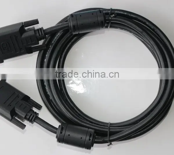 PCER 18+1 MALE TO MALE DVI CABLE FOR COMPUTER/TV With Magnetic Rings photo-2