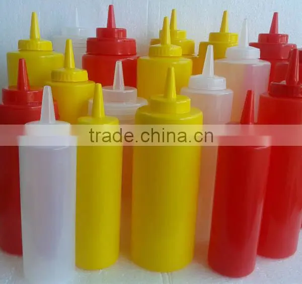 8OZ Food Grade Plastic Squeeze Sauce Bottle photo-6
