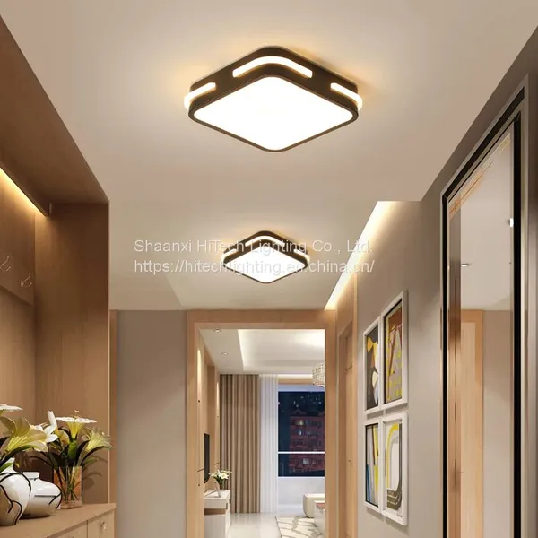 Acrylic Led Aisle Ceiling Lamp For Cloakroom Corridor Balcony Foyer Lighting Thin Lights Decoration Home Lustering Luminaire photo-2