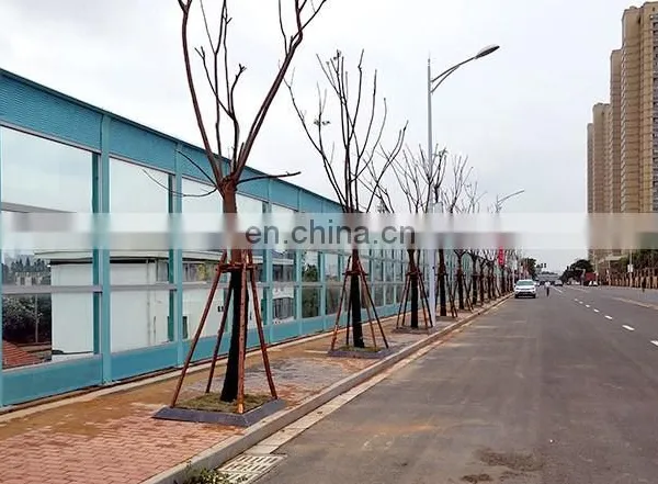 Xinhai High Quality Galvanized Noise Barrier Wall Road Metal Sound Barrier Residential Noise Barriers Price photo-3