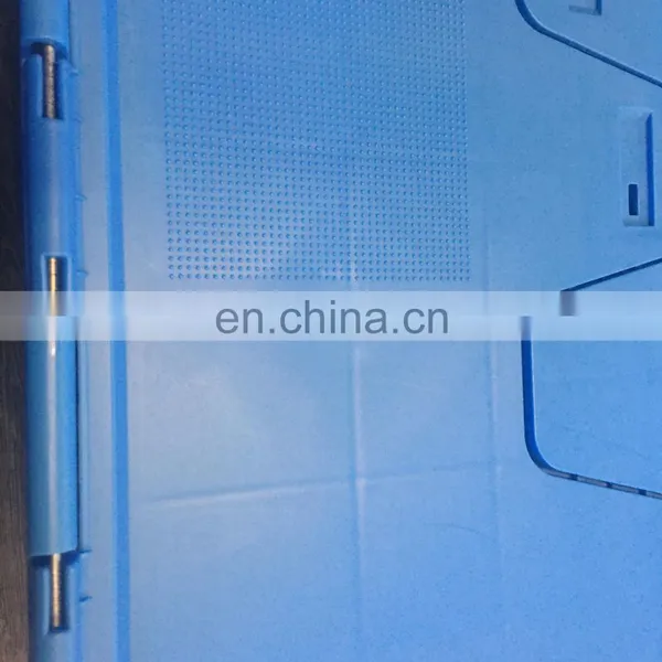 Industrial Stackable Logistic Tote Plastic Moving Turnover Box With Attached Lid photo-5