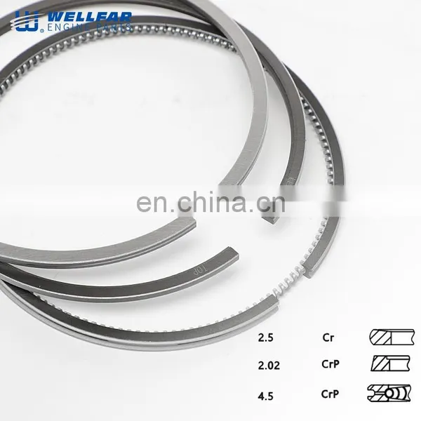 Engine Part Rings Set Piston 94mm Piston Ring 1032857 For MITSUBISHI 80189364 photo-2