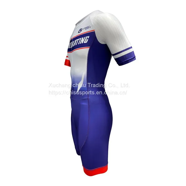 Track Speed Skin Suit Compression Inline Skating Suit Custom Teamwear Custom Speed Skating Suit Swinsuits for Short Women photo-5