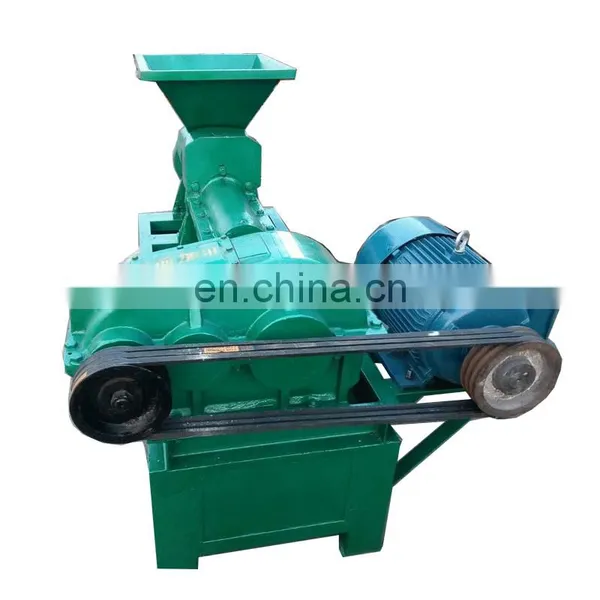 China Charcoal Coal Power Dust Roller Press Coal Screw Briquette Extruder Machine photo-4