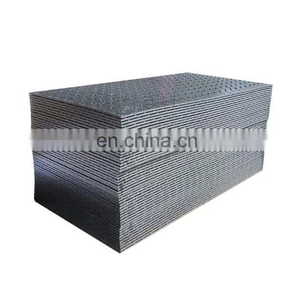HDPE Ground Mat 4x8 Engineering Industrial Plastic Track Mats Ground Protection Sheet photo-3