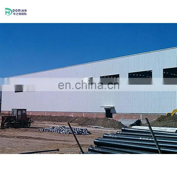 Single Pitch Roof Portal Frame Steel Structure Two Story Building Warehouse photo-4