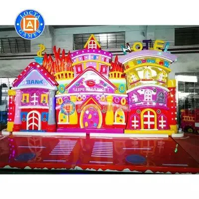 Guangdong Zhongshan Tai Le Play Children's Fire-fighting Hero Team Train Lighting Cool Shooting Mechanical Play Equipment photo-3