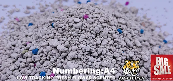Eco-friendly Mineral Clumping Kitty Pet Litter photo-4
