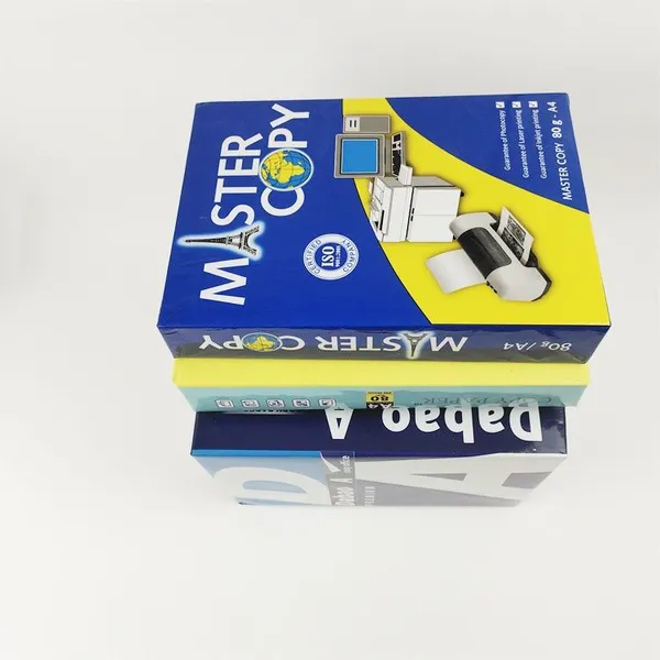 White Office Copy Paper 70GSM/80GSM A4 Paper With Custom Printing Pack MAIL+kala@sdzlzy.com photo-3