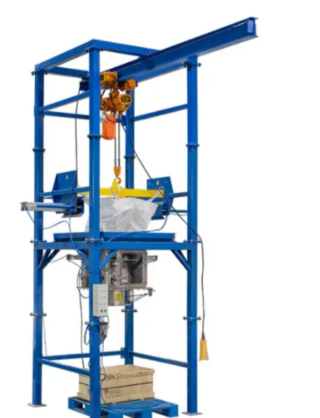 BULB Big Bag Discharge Machine Heavy Duty Bulk Bag Unloader / Bulk Bag Discharger