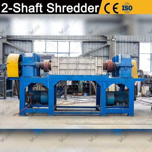 Heavy Metal Shredder Stainless Steel Sheets Auto Parts Crusher Machine