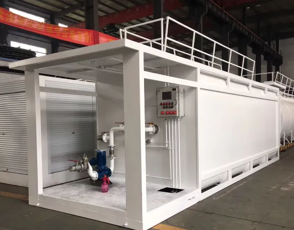 Skid-mounted Gas Station Explosion-proof Barrier Diesel Gasoline Skid-mounted Refueling Machine Mobile Device photo-4