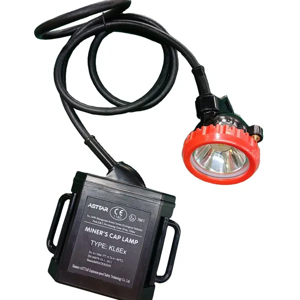 Mining Light Kl6ex Custom Logo Rechargeable LED Miner Cap Lamp Safety