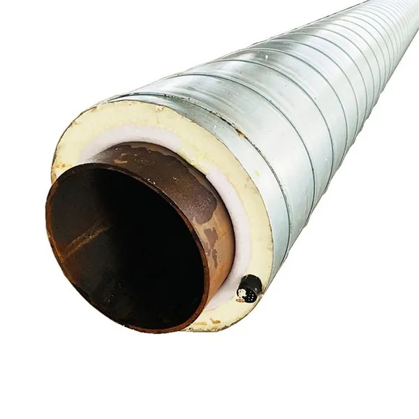Sliding Steel Jacket Direct Buried Steam Insulated Pipe photo-2