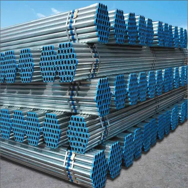 Galvanized Steel Pipe for Fence Post and Handrail 2 Inch 3 Inch 4 Inch Diameter 6m Length With End Cap photo-2