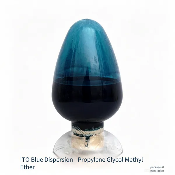 Ito Blue Dispersion - Propylene Glycol Methyl Ether Ito Dispersion Ito Paste Conductive Solution