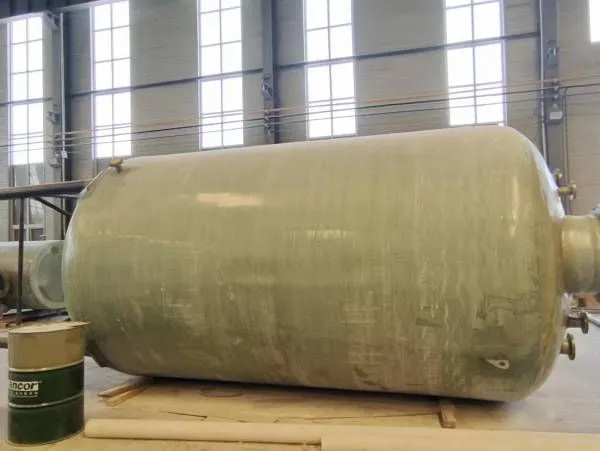 Yutai Fiberglass Reinforced Plastic Water Storage Tank, 50 Cubic Meters, Vertical Chemical Hydrochloric Acid Tank, Horizontal Acid-base Storage Tank, Large Wound Storage Tank