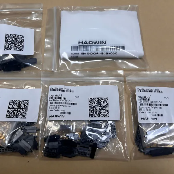 M80-4712605 Original Harwin Datamate J-Tek High Reliability Connector 26P Double Row Female Head 2.0mm Wire End Female Socket Kit photo-2