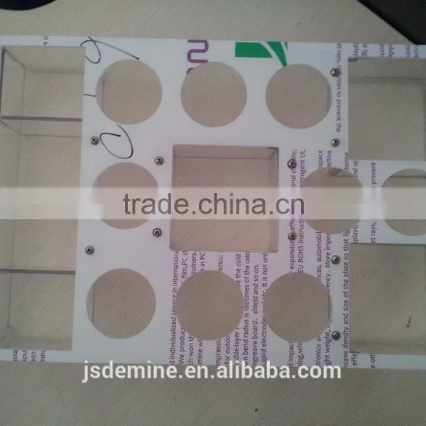 Polycarbonate Sheet Tube Stand With Smooth Edge photo-2