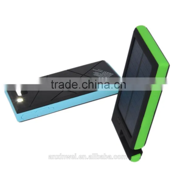 High Efficiency Solar Power Bank 8000mAh Solar Charger for Samsung Galaxy S4,all Smartphone photo-2