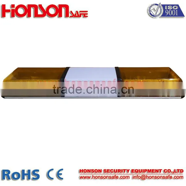 DC12V,24V Amber LED Used in Police Car Emergency Warning Strobe Light Bar HS-1022 photo-2