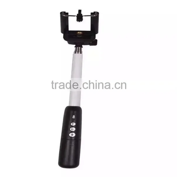 Newest 2016 Retracble Wireless Selfie Stick China Wholesale Hot Sale Selfie Stick With Bluetooth photo-3