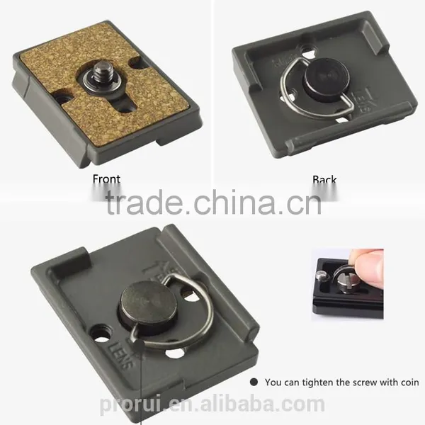2016 New Business Professional Tripod Quick Release Plate Suitable for Manfrotto 222/222RCNAT/234RC/323 photo-6