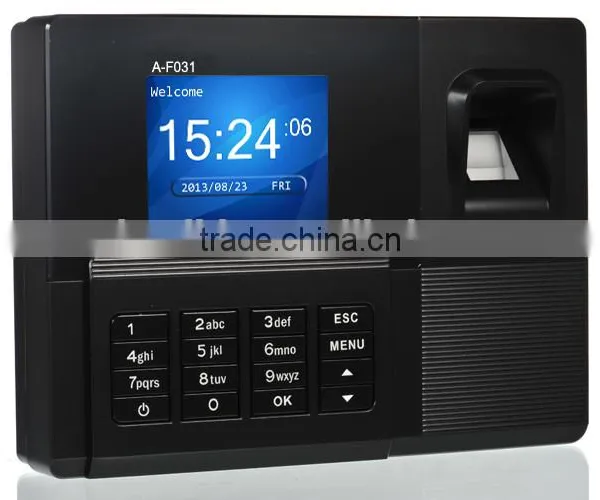REALAND Biometric Fingerprint Time Attendance With Battery Backup and Simple Access Control A-F031