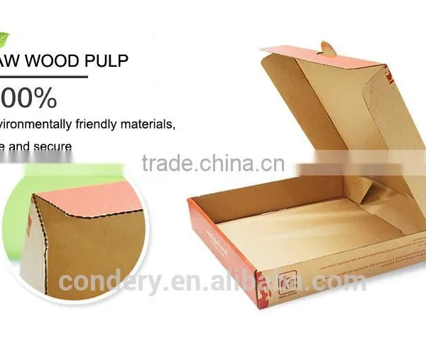 China Custom Hight Quality Paper Food Pizza Box photo-3