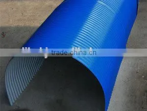 Long-life Color-plate Rain Cover With Inspection Window for Belt Conveyor photo-4