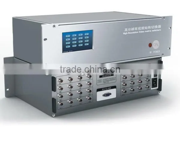 Hangzhou Hengsheng Video Digital Matrix Switcher HS-VD1616/08/04