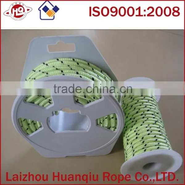 Fluorescent Green 3/16 Inch Glow in the Dark Rope ,pp Braided Rope photo-4