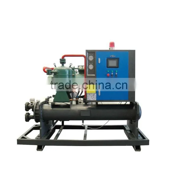 Low Temperature Water Cooled Screw Chiller for Industrial Reaction Kettle Cooling