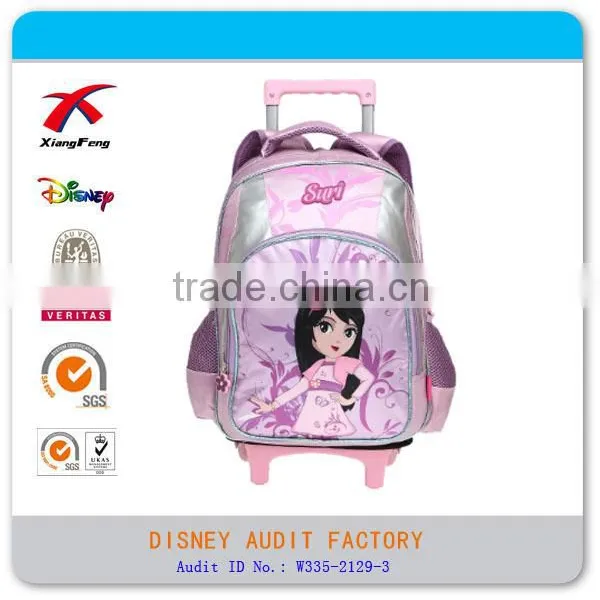 Kids School Trolley Bag Wheel Backpack photo-3