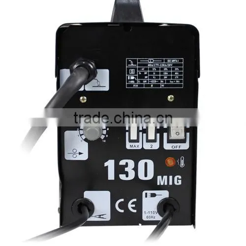 MIG-130 Flux Core Wire Welder Welding Machine Automatic Feed Unit DIY Commercial photo-3