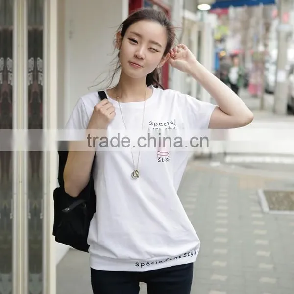 Bulk Wholesale Cheap Plain White T-shirts Wholesale photo-3