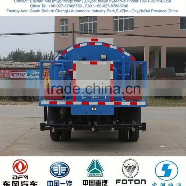Cheap DFAD 3 Ton Bitumen Spraying Truck, Bitumen Tanker for Sale photo-3