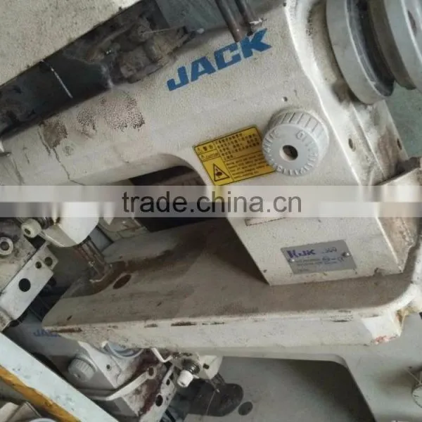 China Mixed Brand Used Second Hand JACK 8500/5550/8700 Single Needle Industrial Sewing Machine photo-2