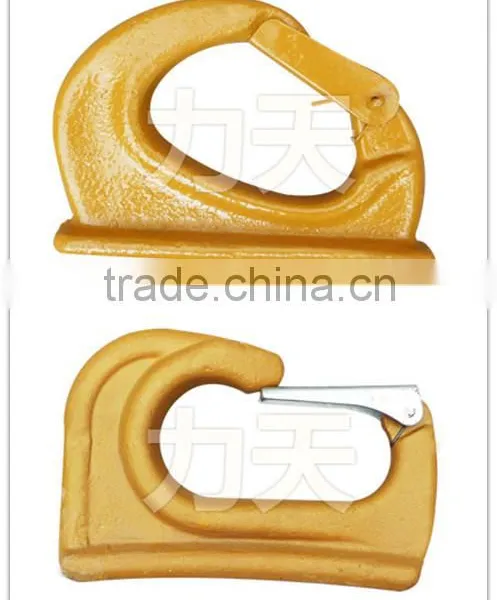 Engineering Machinery Parts Alloy Bucket Hook for Excavator