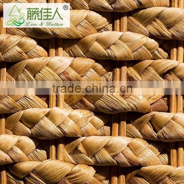 High Quality 4 Seat Pizza Hut Cafe Single Restaurant Wicker Woven Booth photo-6